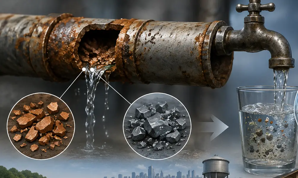 Heavy metals in water