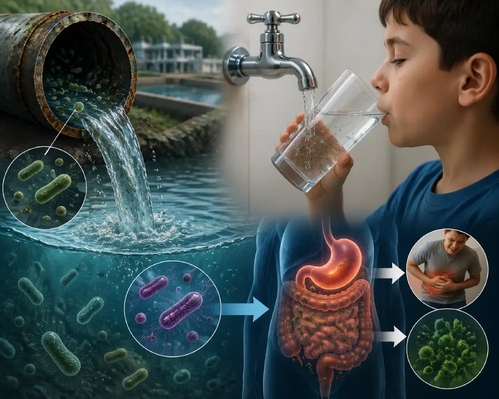 Bacteria in water