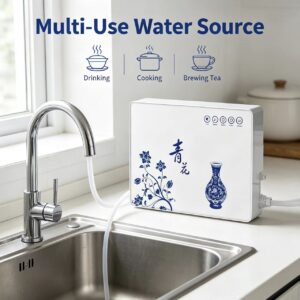 Five-stage ultrafiltration water purifier, under-sink home tap water filter for sand and sediment