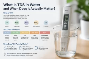 What Is TDS in Water — and When Does It Actually Matter?